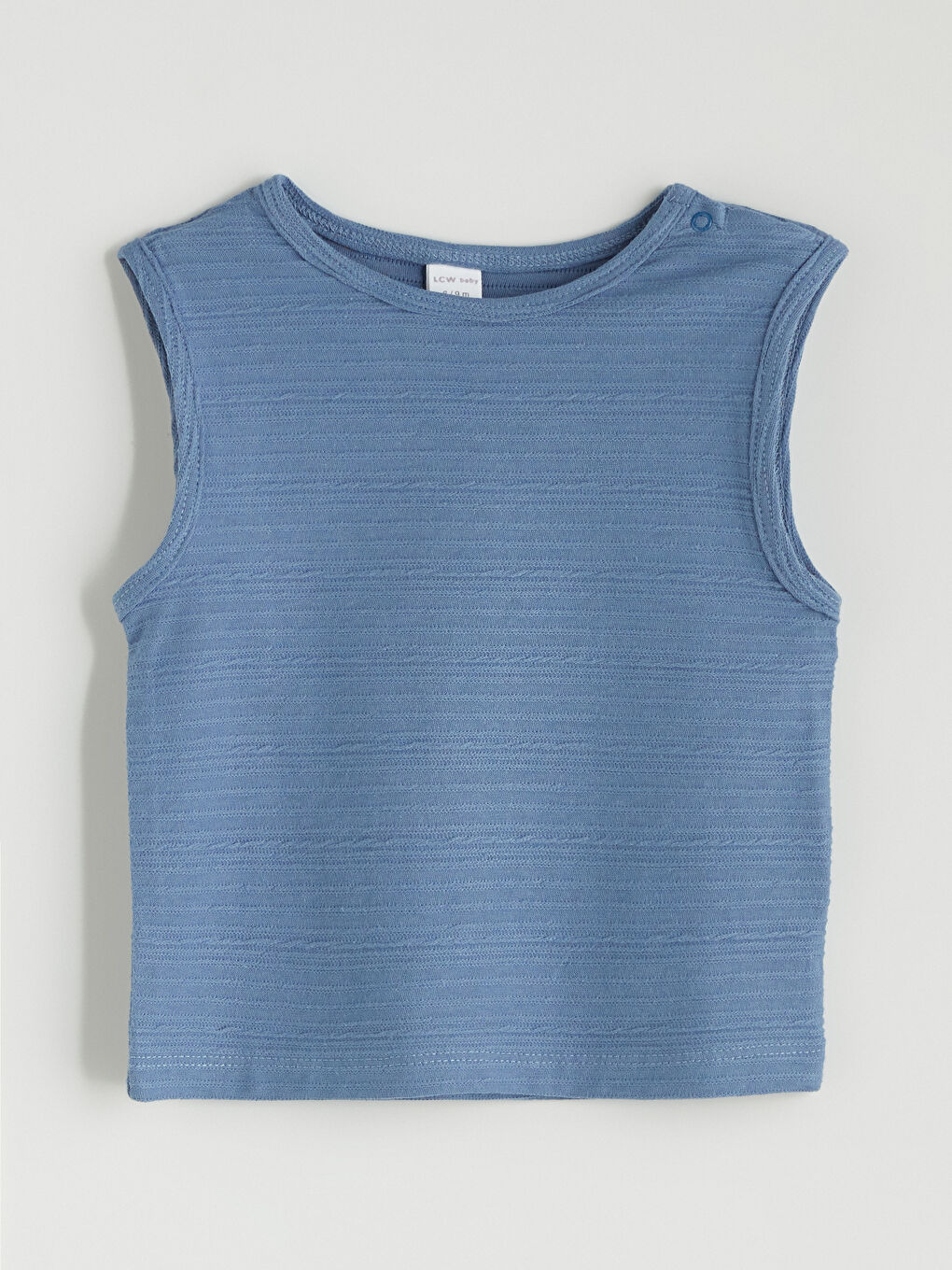 Crew Neck Basic Baby Boys Tank Top 2 Pack -S5RC05Z1-UCV