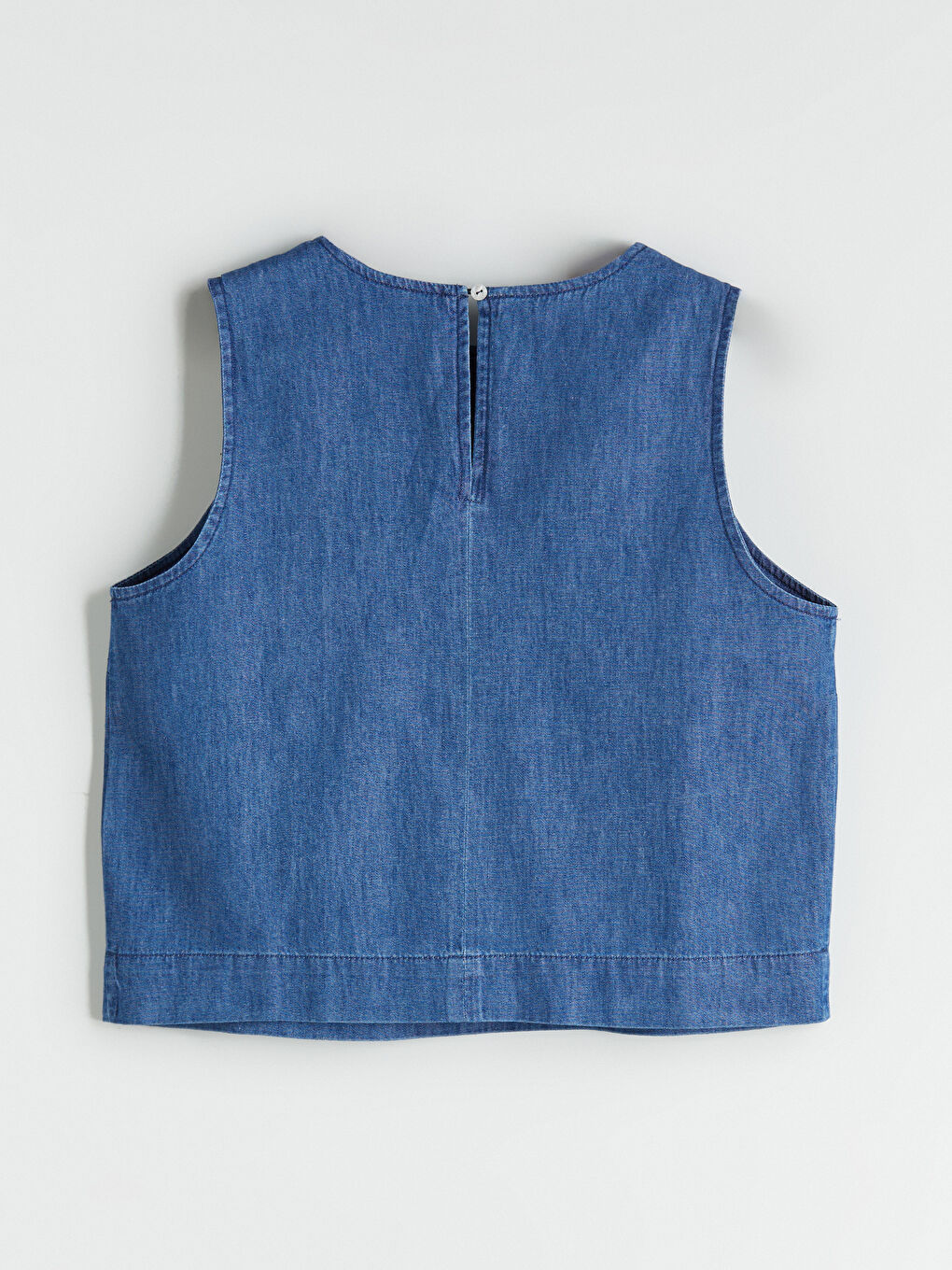 LCWAIKIKI Classic Woman INDIGO Denim Blouse -S5RC28Z8-309