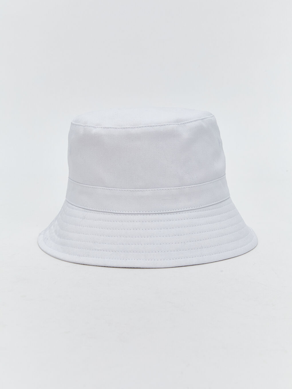Unisex Basic White Bucket Hat
