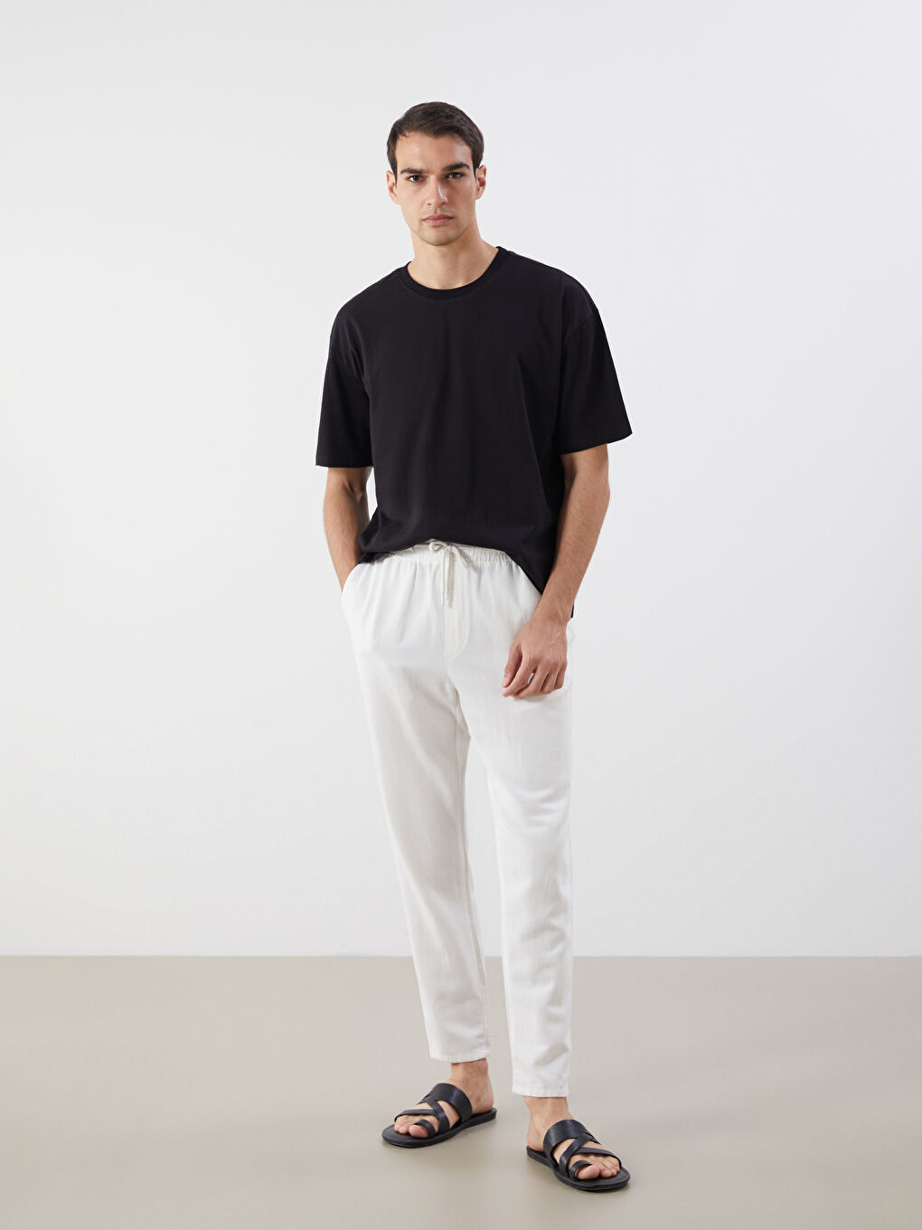 LCW Vision Crew Neck Men's T-Shirt -S5RC82Z8-CVL
