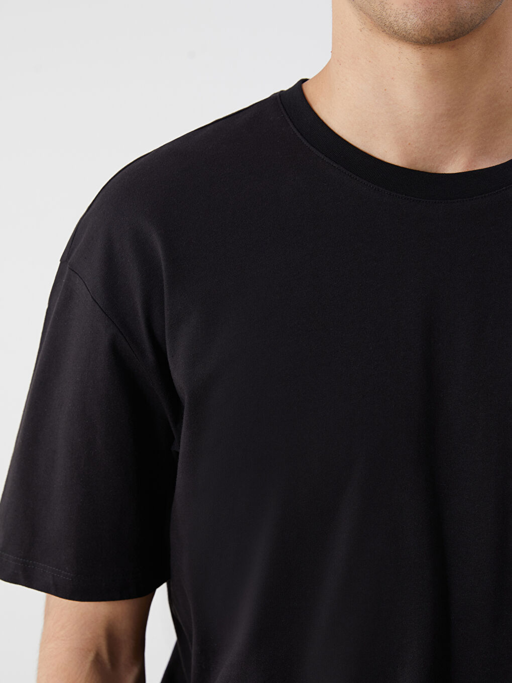 LCW Vision Crew Neck Men's T-Shirt -S5RC82Z8-CVL