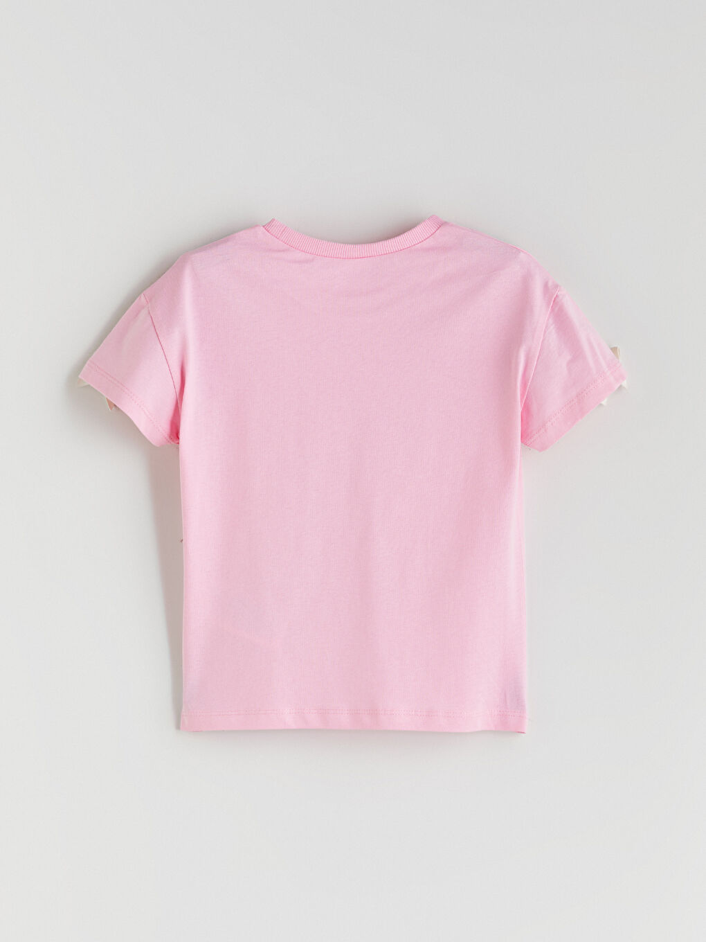 Crew Neck Girls' T-Shirt Set (2 Pieces) -S5RD34Z1-GA5