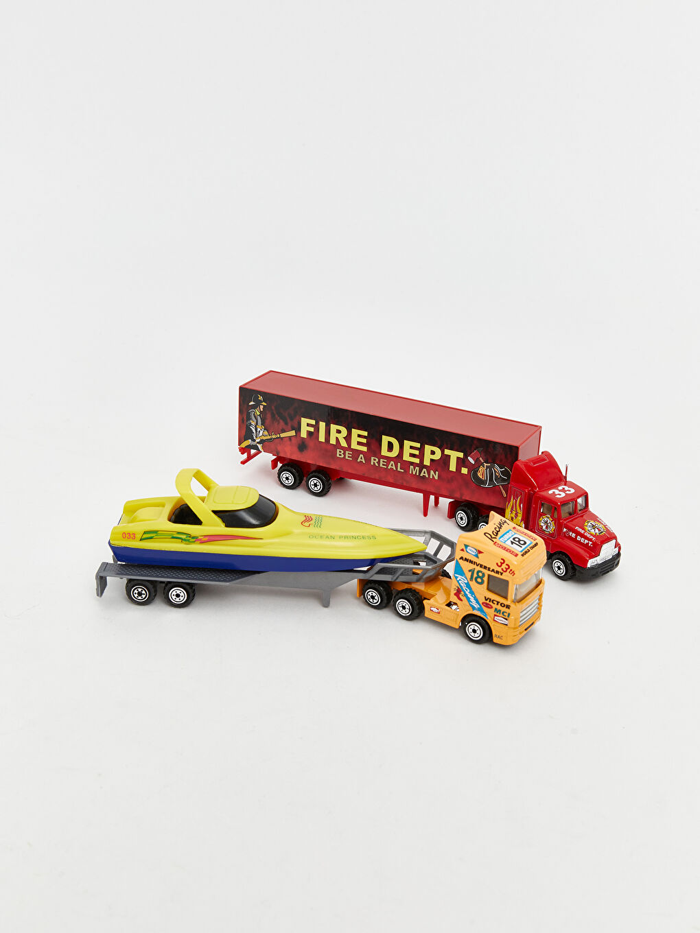 Oyuncak Kamyon Seti-4