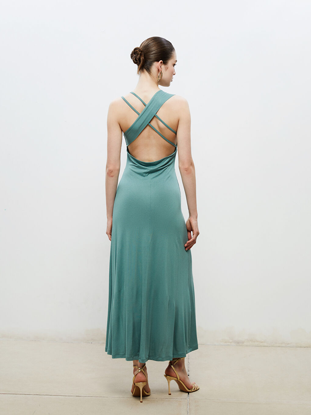 Woman GREEN Dress -S5RD47Z8-CT0