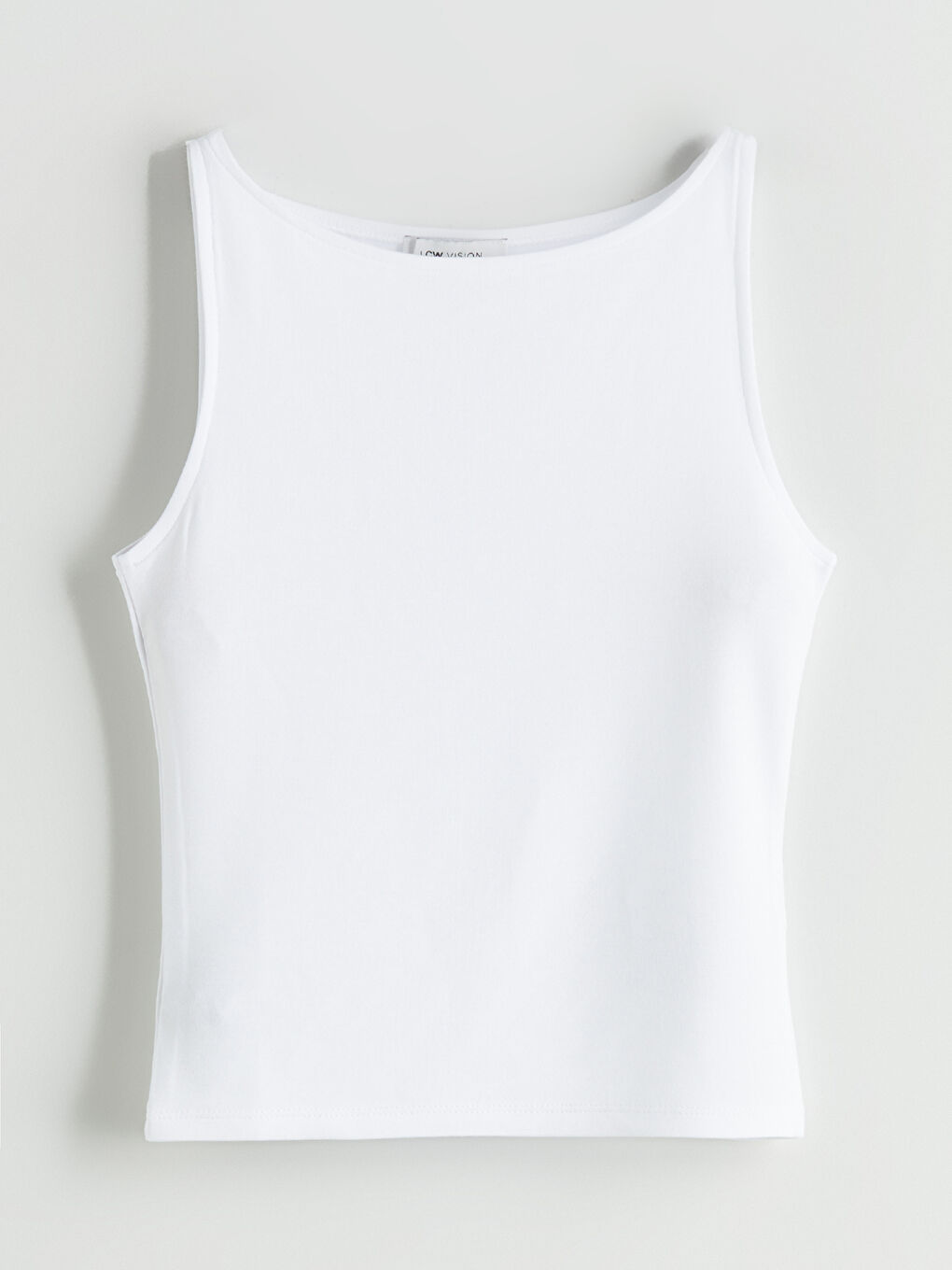 Slash Neck Women's Tank Top -S5RD55Z8-FFB