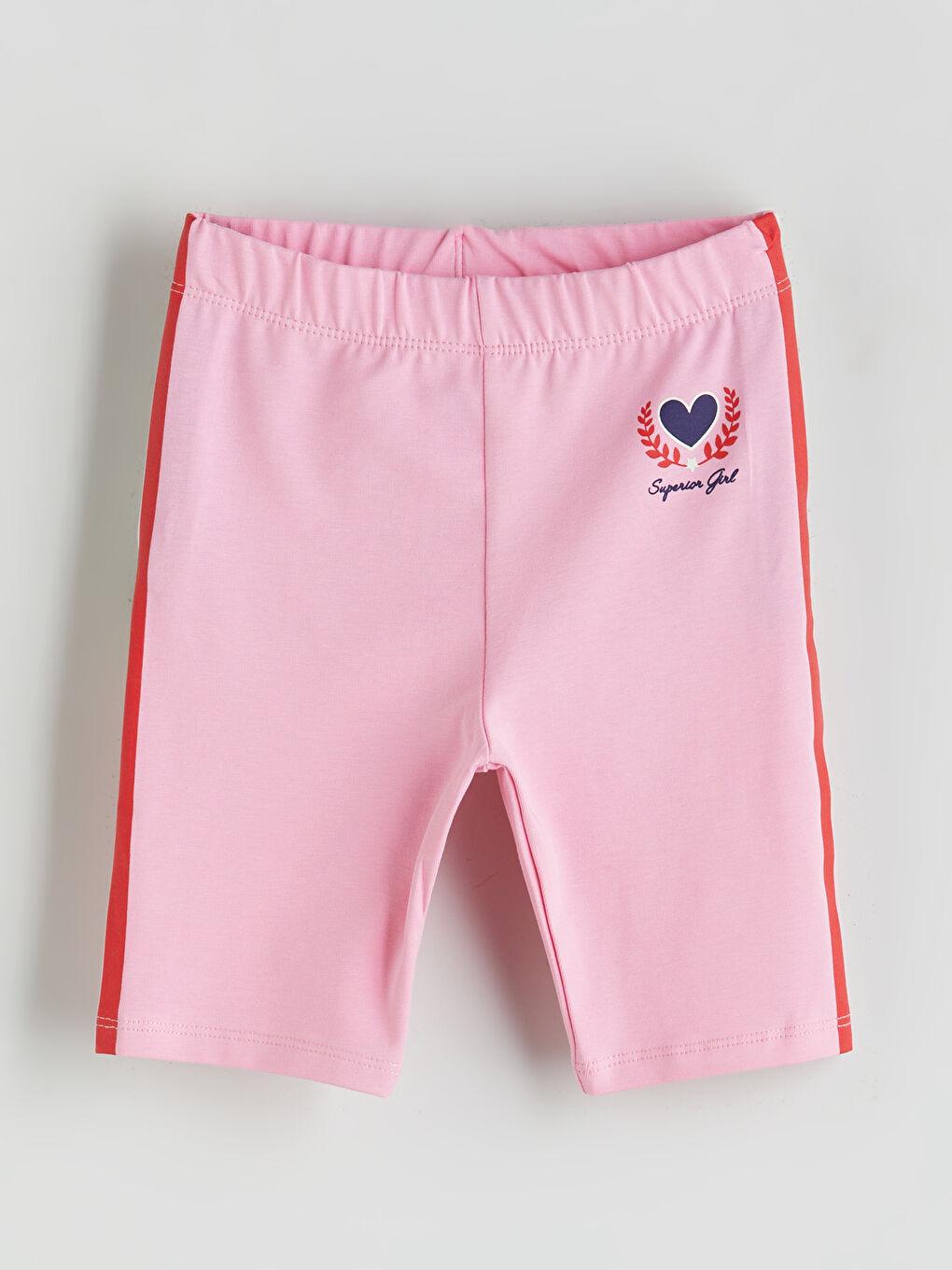 Elasticated Waist Printed Girls' Leggings 2 Pack -S5RD76Z1-GA5