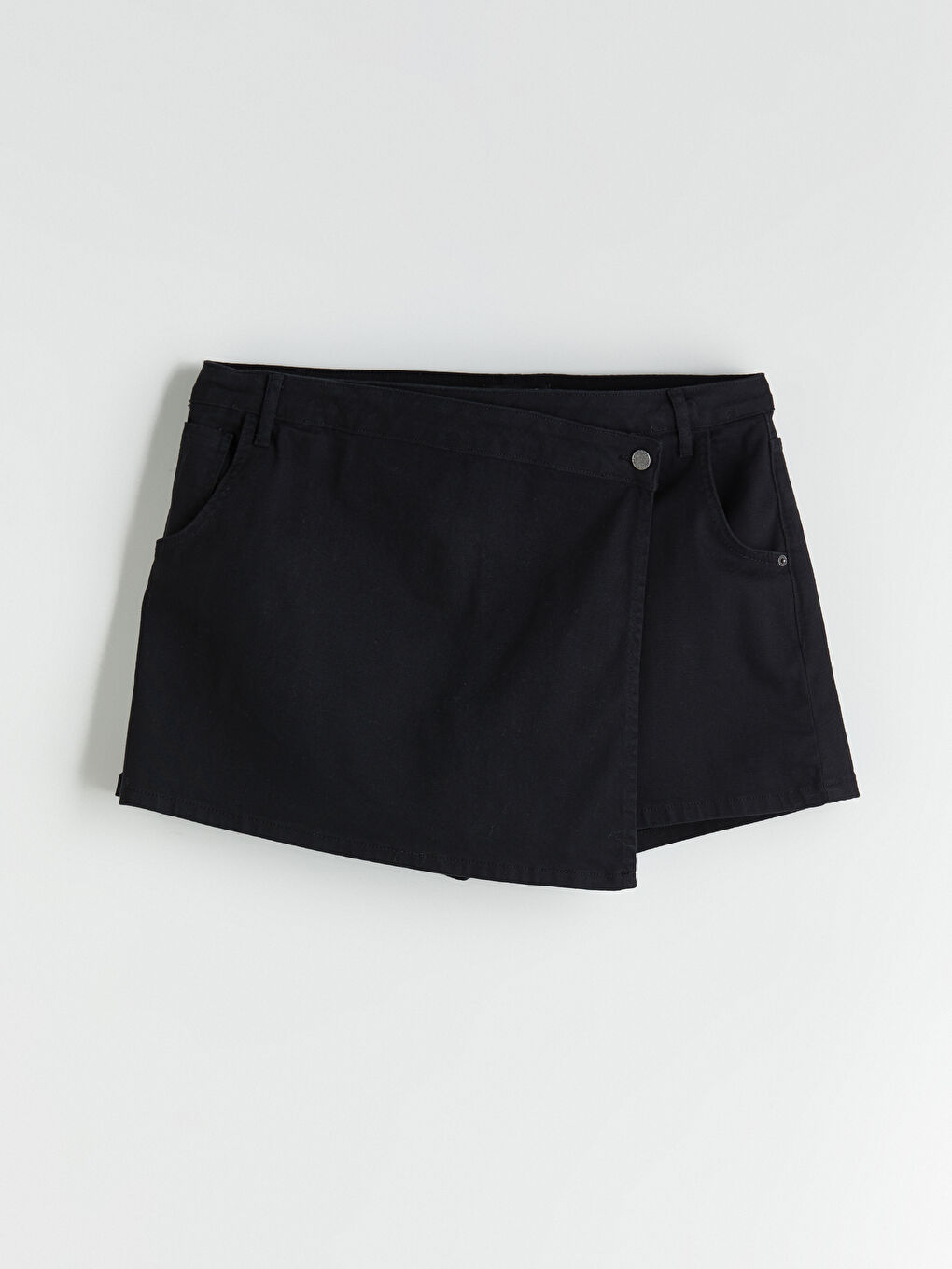 Standard Fit Women's Denim Skort -S5RD79Z8-327