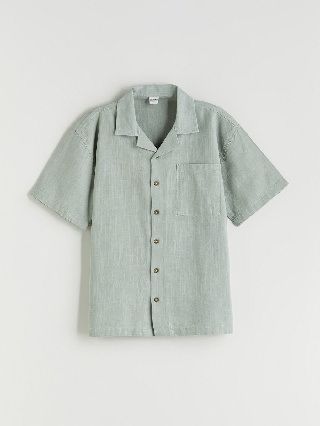 Basic Short Sleeve Boys' Shirt -S5RE34Z4-GDA