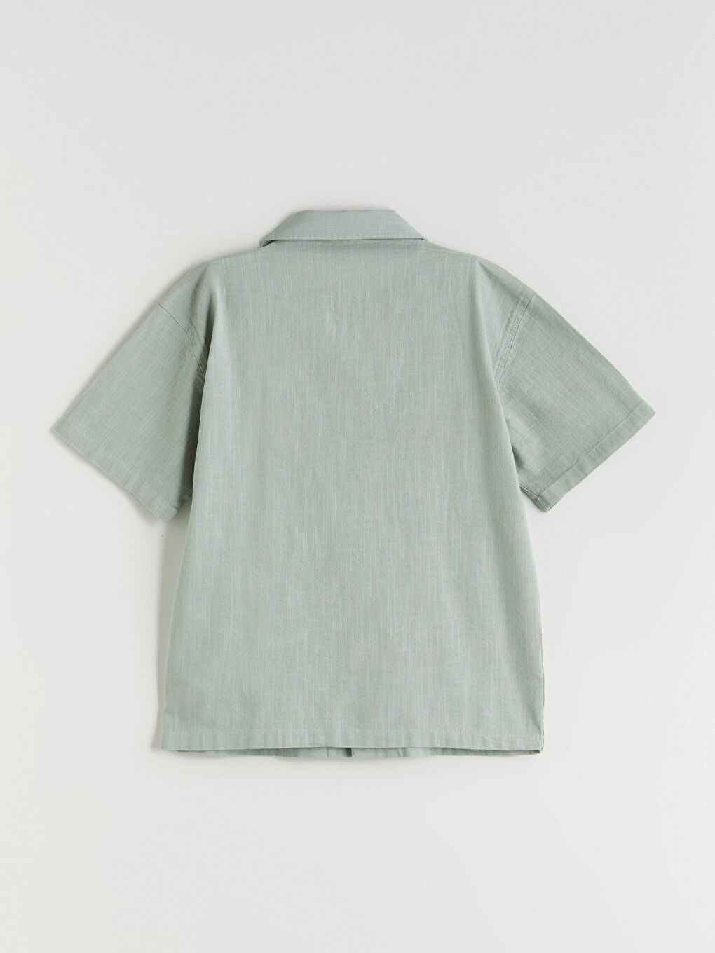 Basic Short Sleeve Boys' Shirt -S5RE34Z4-GDA