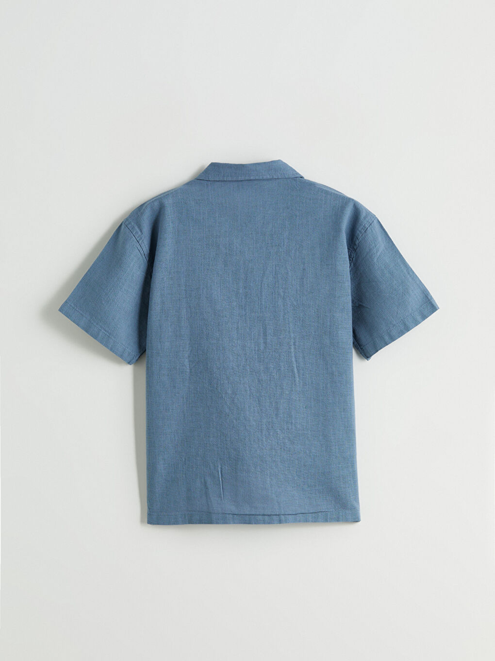 Basic Short Sleeve Boys' Shirt -S5RE34Z4-GZB