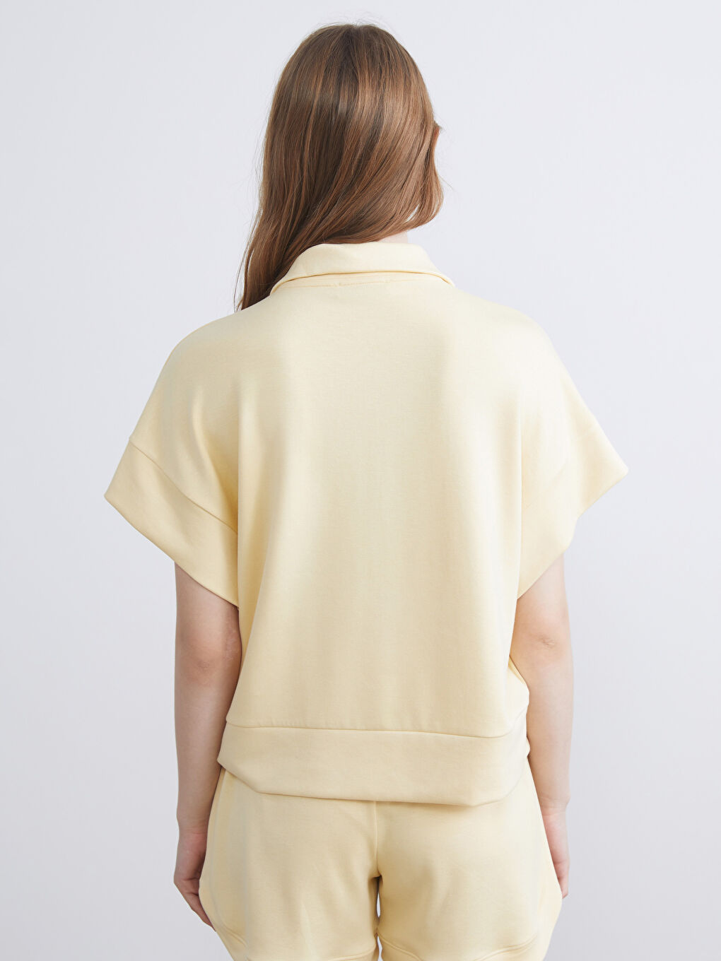 LCW Vision Funnel Neck Oversize Women's Sweatshirt -S5RE55Z8-FUN