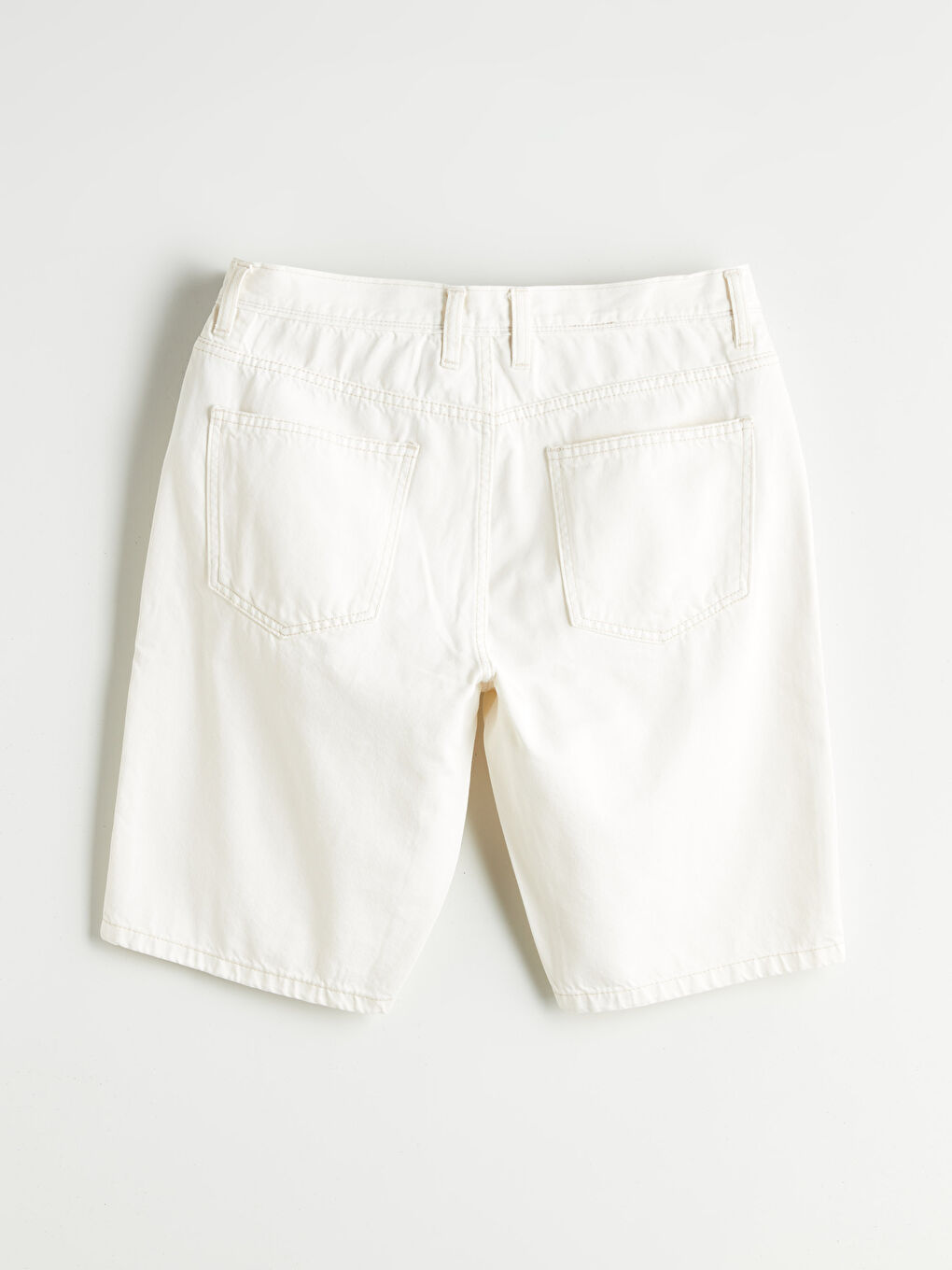 LCW Jeans Standard Fit Men's Denim Shorts -S5RE67Z8-DBD