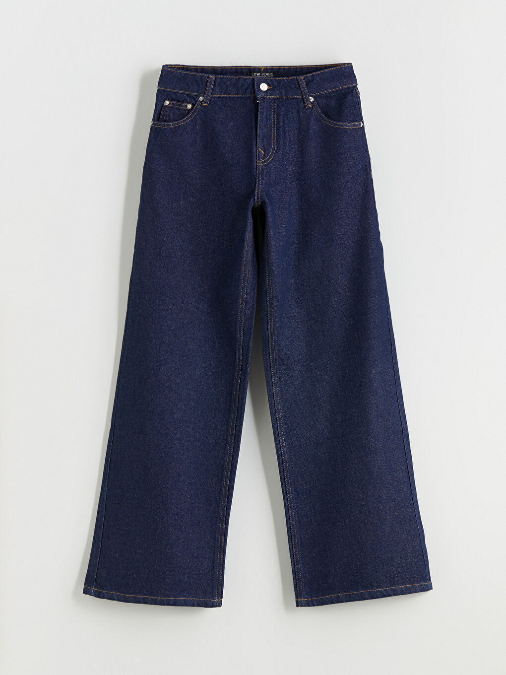 Jean Jambe Large pour Femmes-4