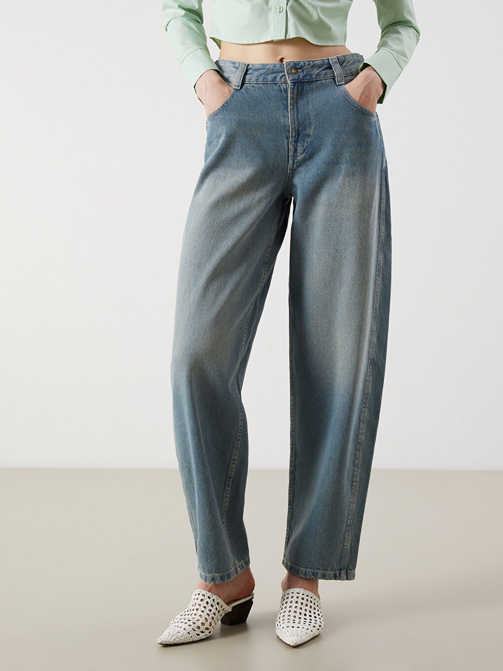 Baggy Fit Women's Jeans-1
