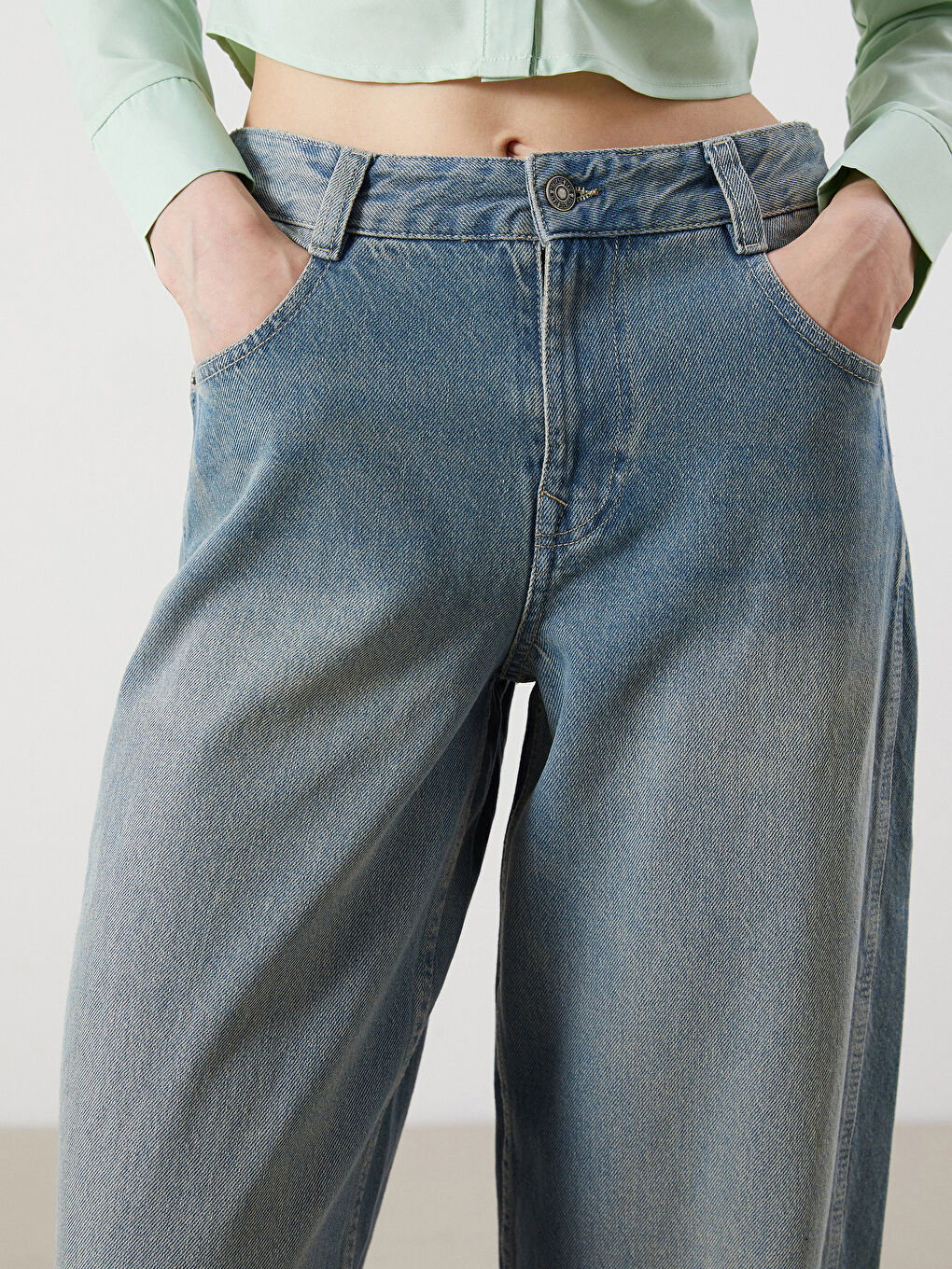 Baggy Fit Women's Jeans-2