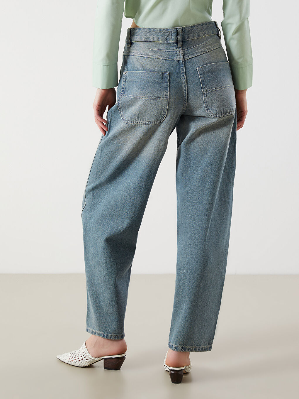 Baggy Fit Women's Jeans-3