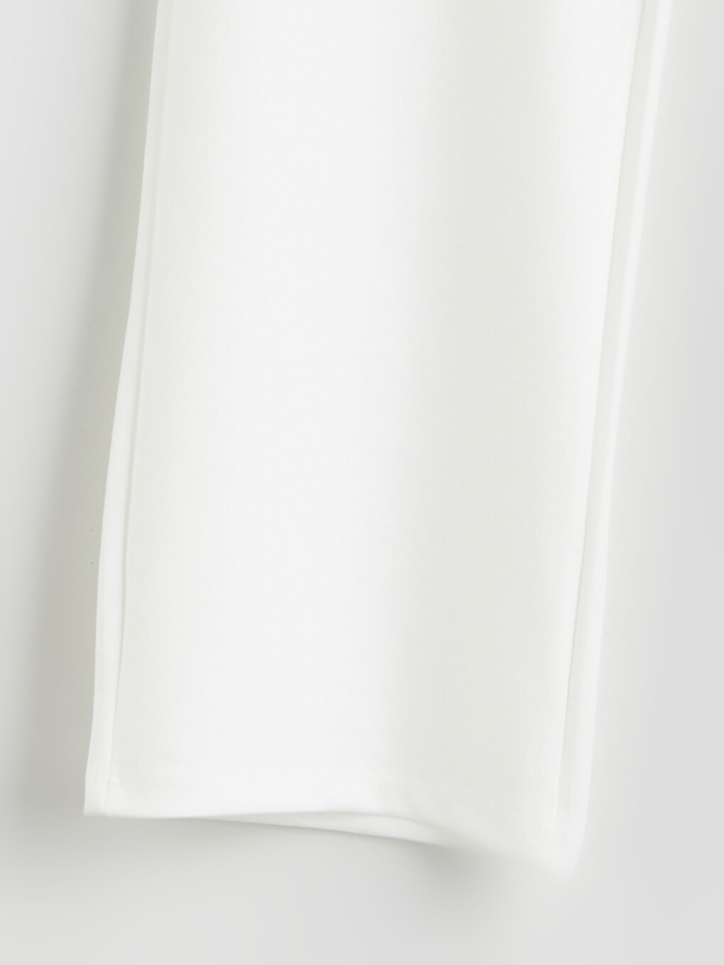 Ekru Beli Lastikli Kız Çocuk Soft Touch Eşofman Altı-2