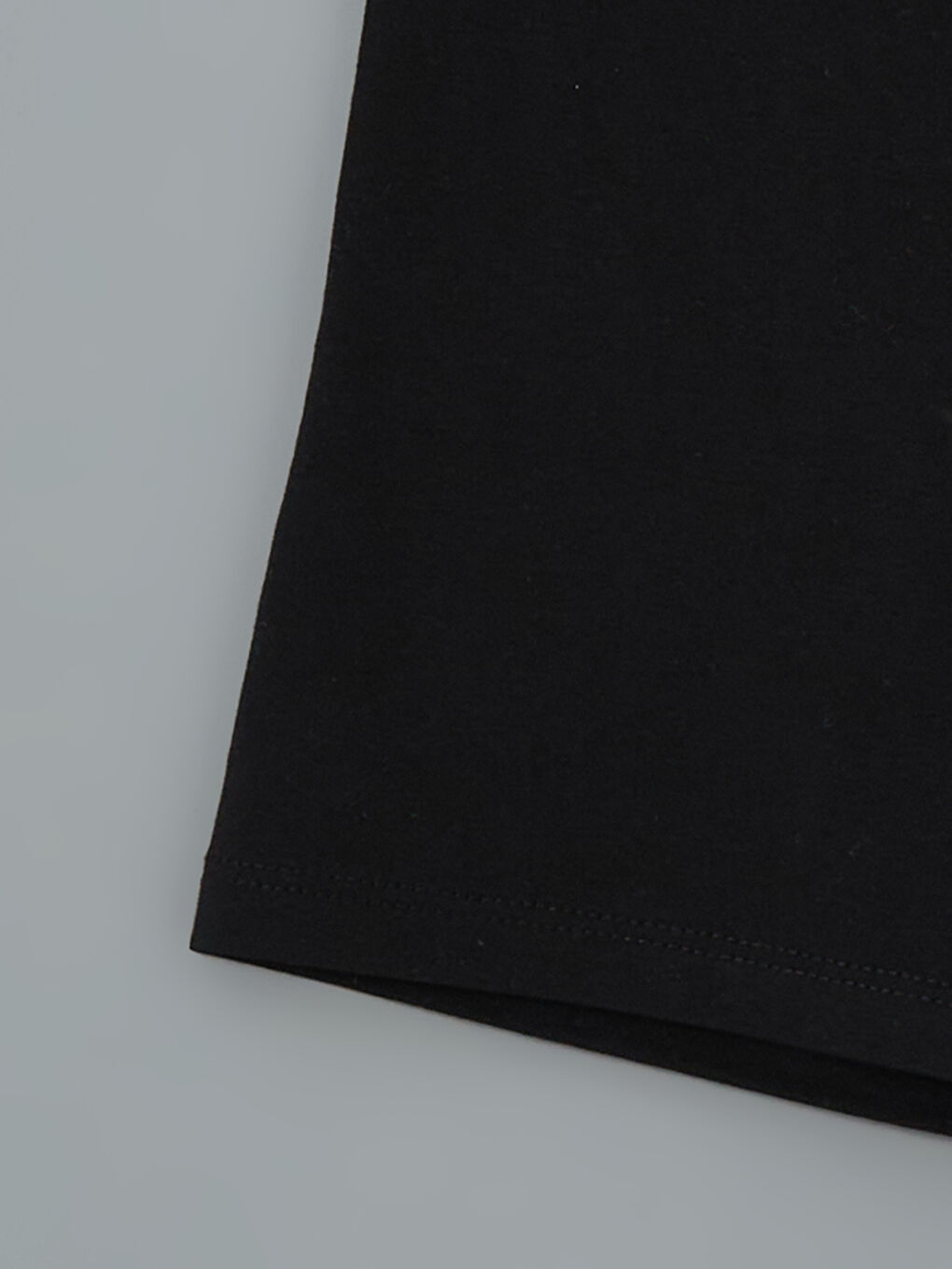 Beyaz Beli Lastikli Kız Çocuk Kısa Tayt 2'li-3