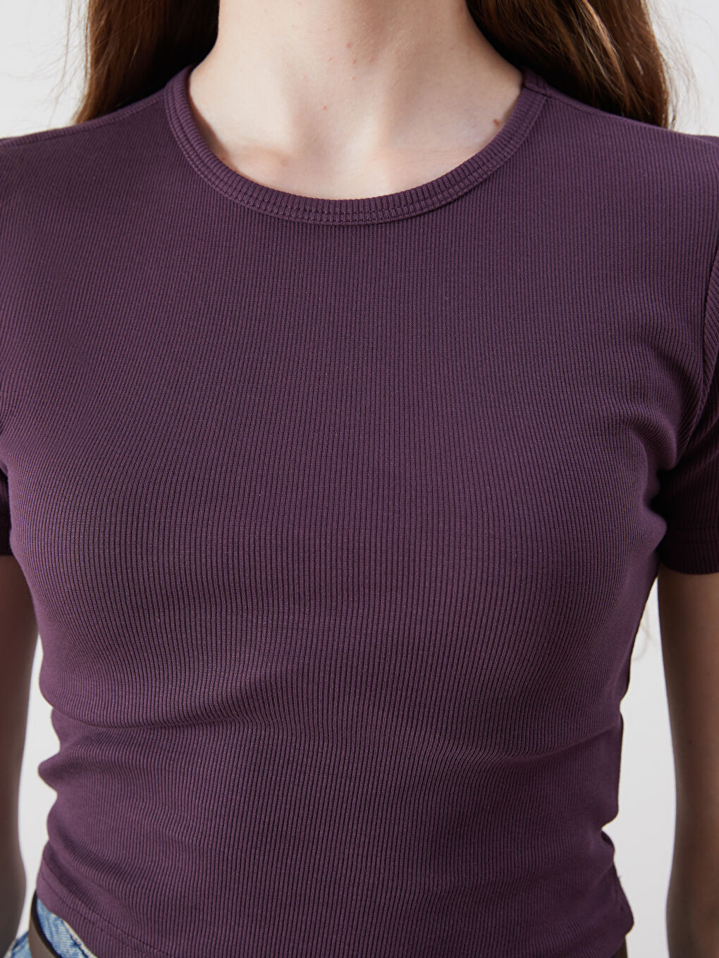 Crew Neck Crop-2