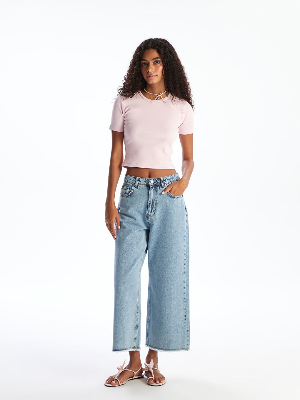 Crew Neck Crop-1