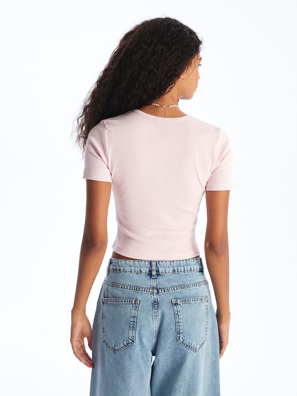 Crew Neck Crop-3