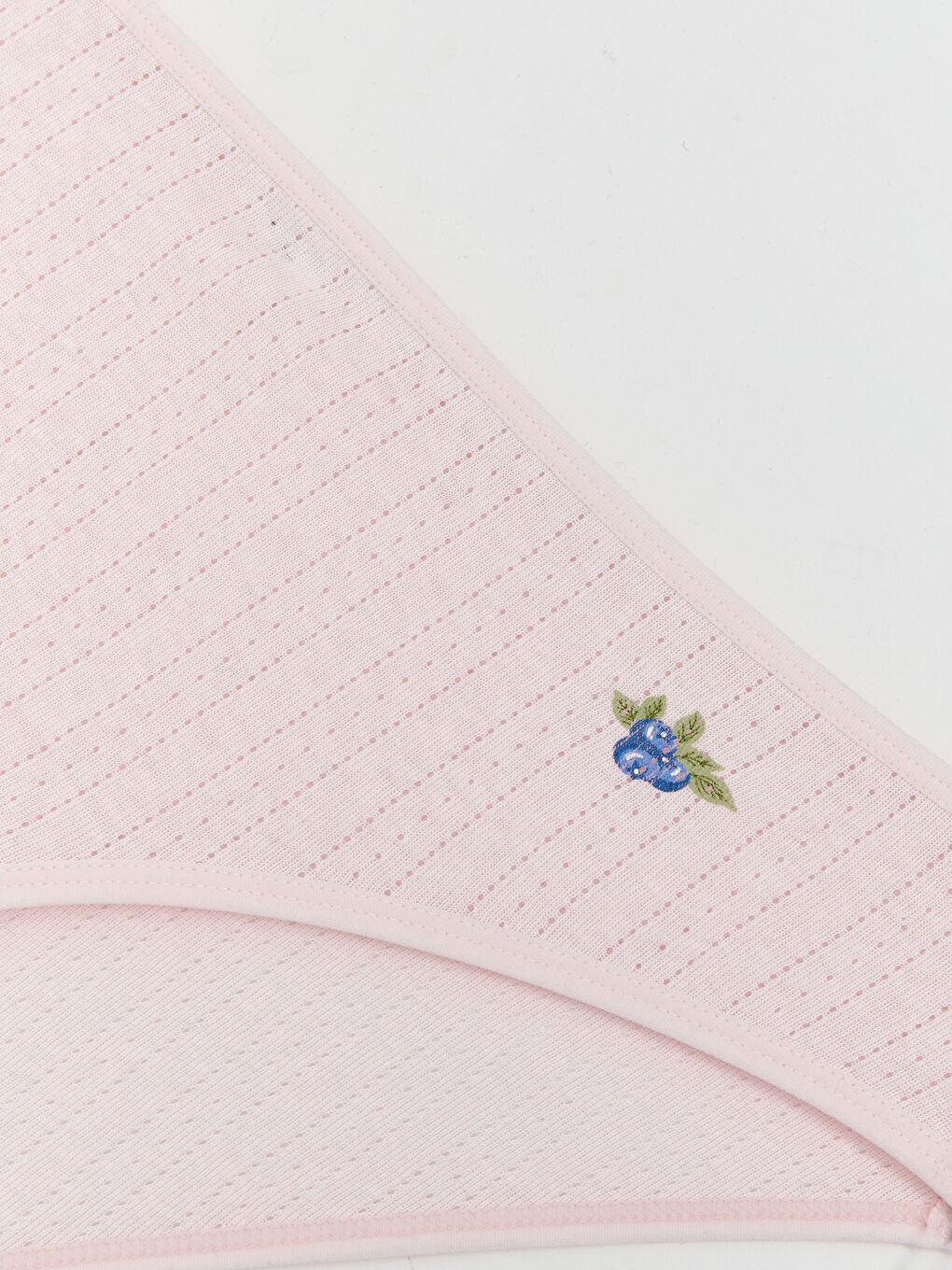 Pembe Ajurlu Bikini Külot-2