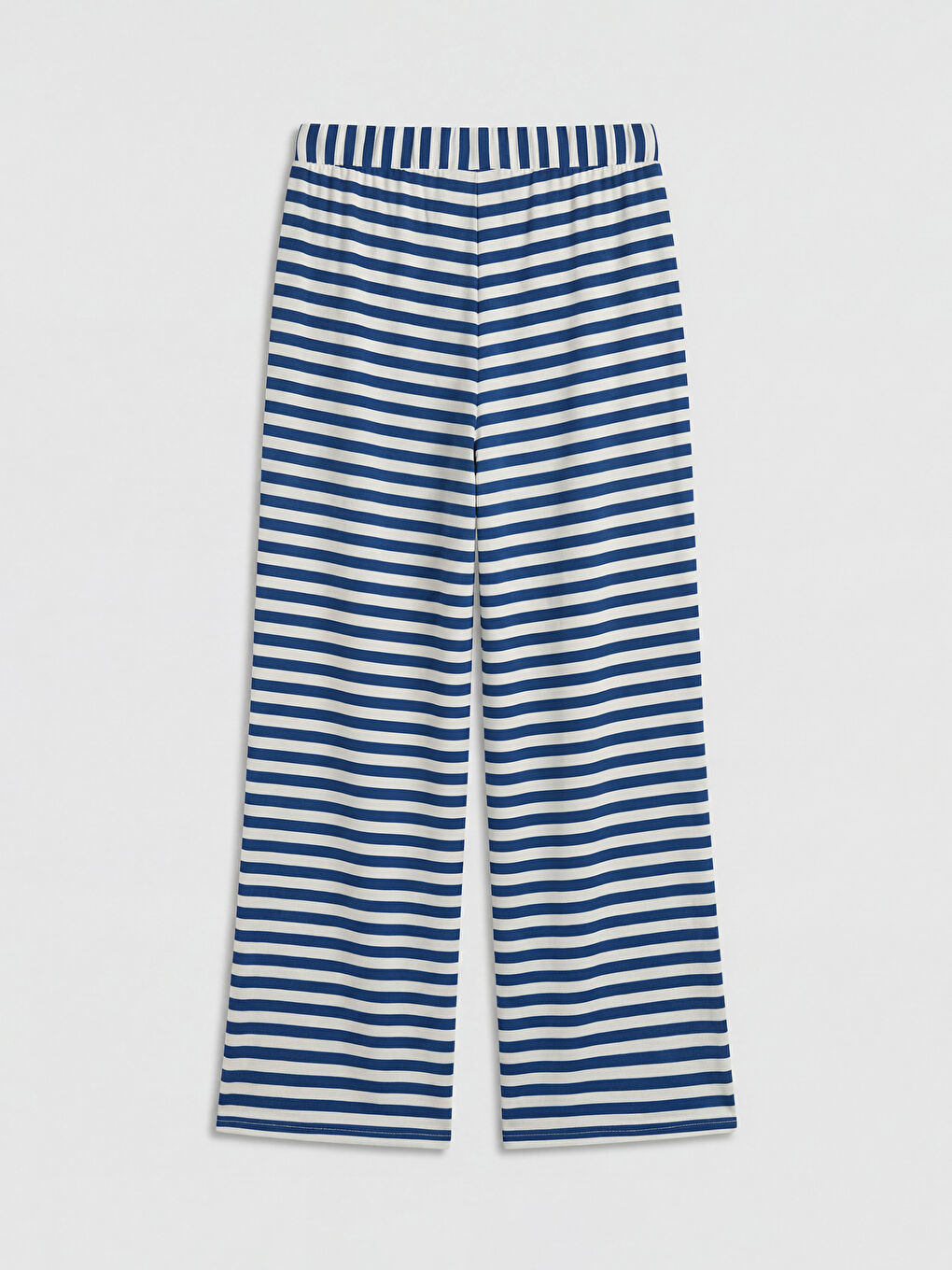 Elasticated Waist Patterned Women's Trousers-6