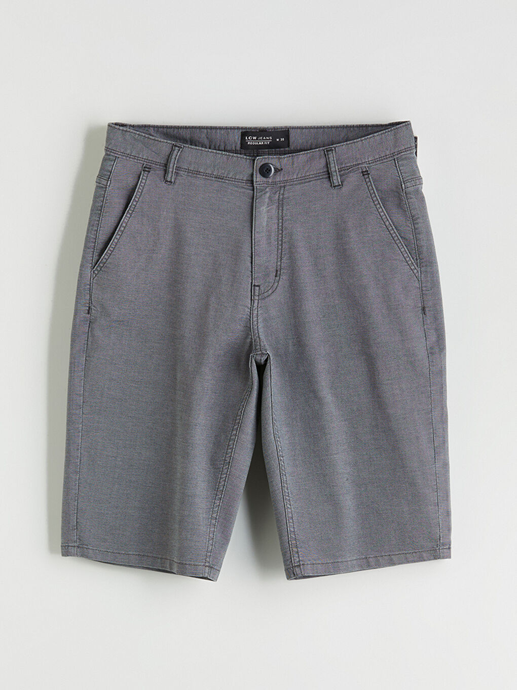 شورت جينز رجالي بقصة عادية-4