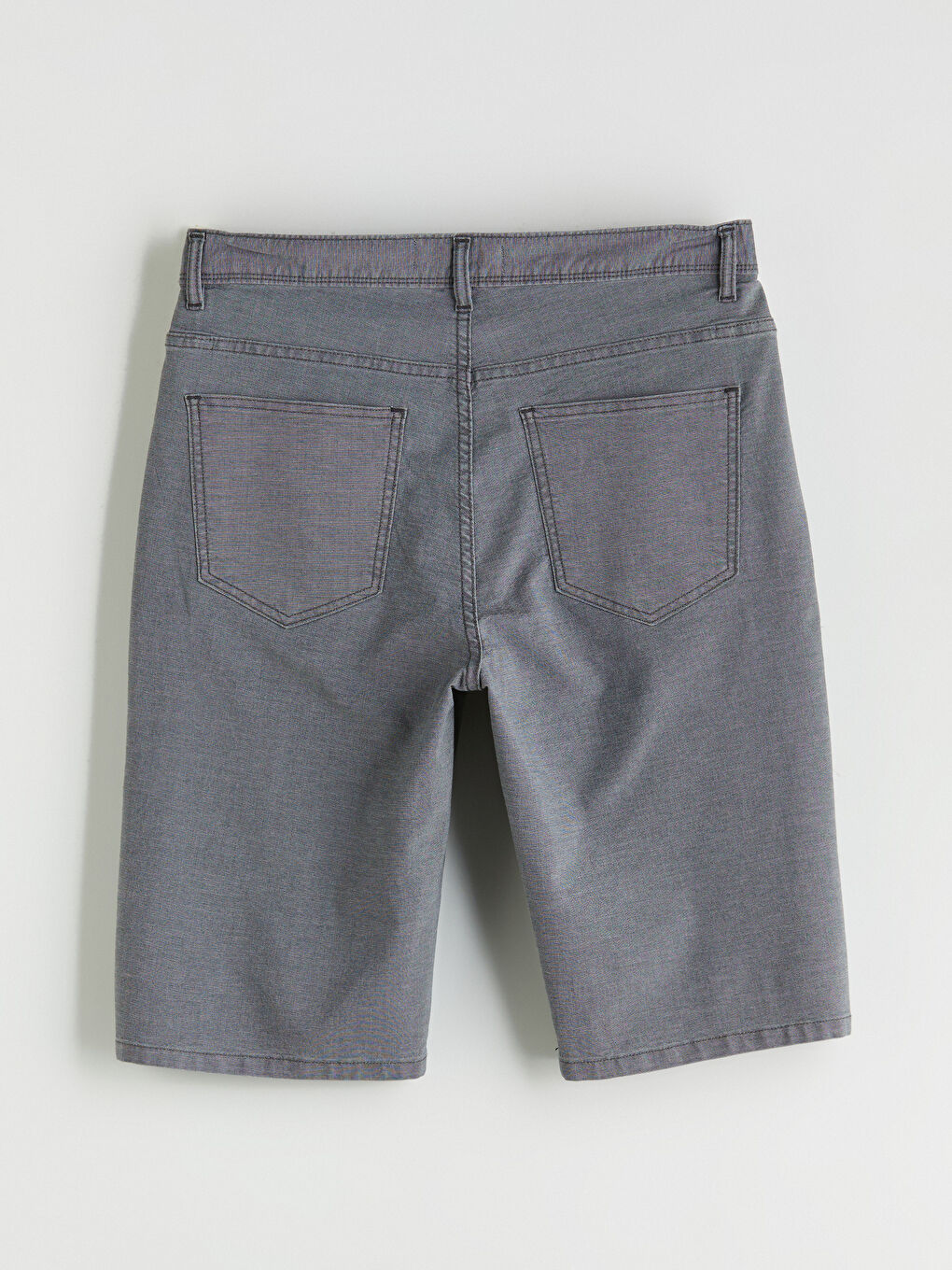 شورت جينز رجالي بقصة عادية-5