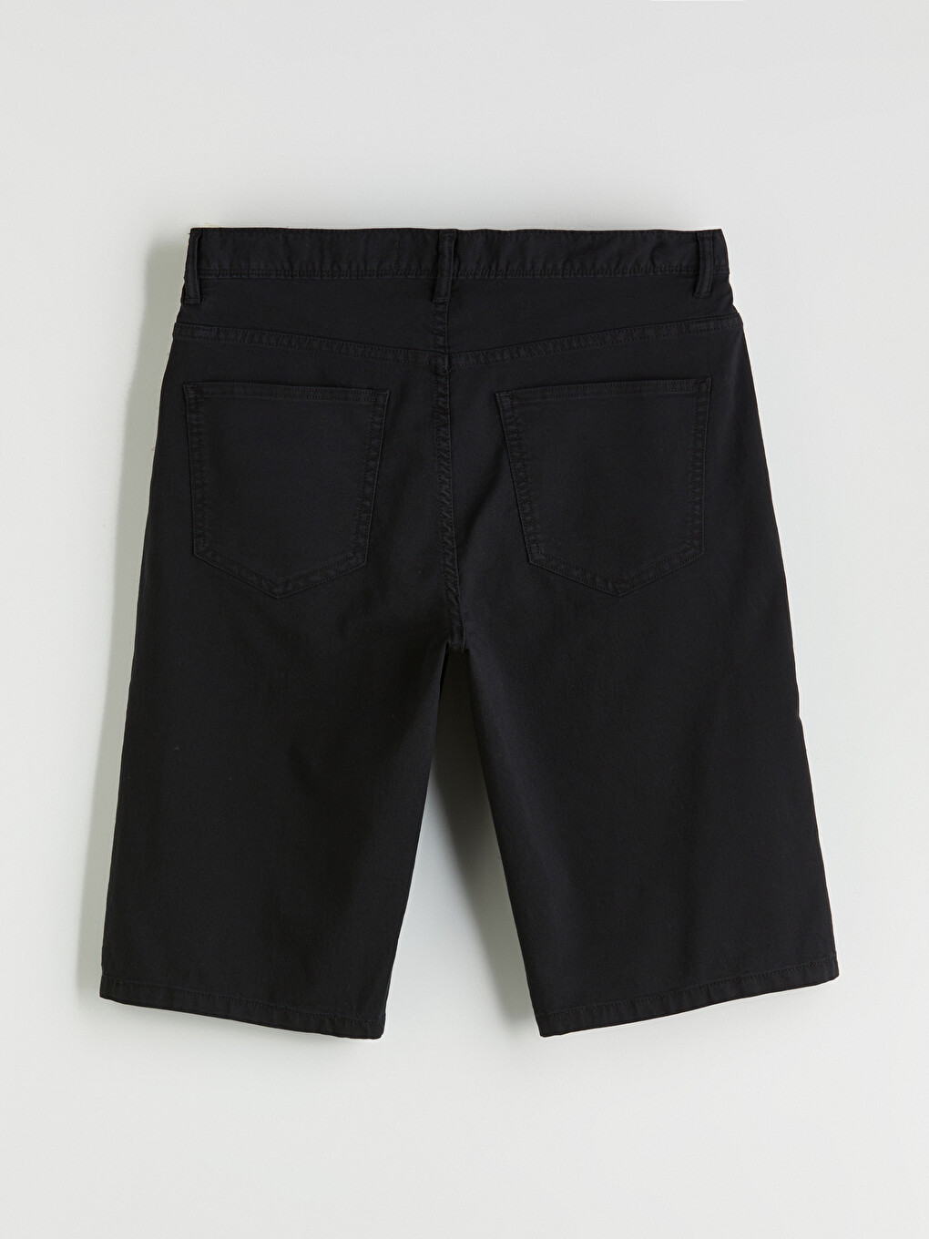 Pantaloni scurți din denim pentru Bărbați, Croială Standard-5