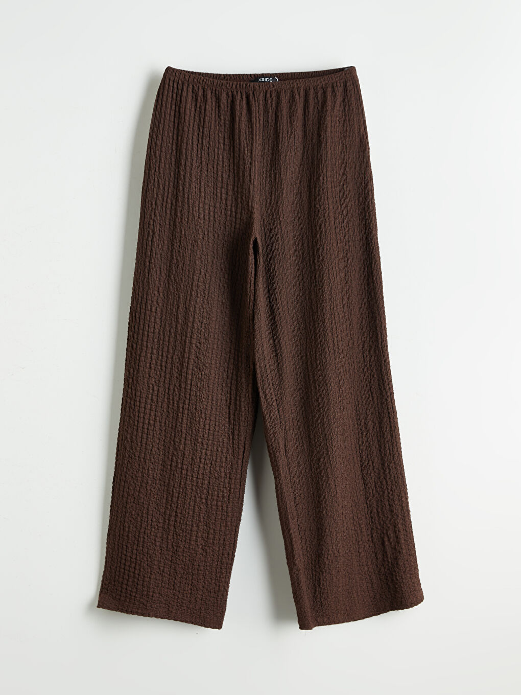 XSIDE Elasticated Waist Textured Women's Trousers -S5RF42Z8-ZRR