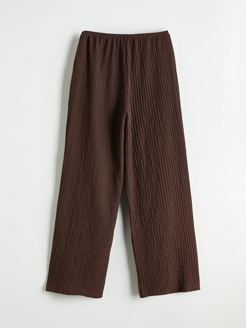 XSIDE Elasticated Waist Textured Women's Trousers -S5RF42Z8-ZRR