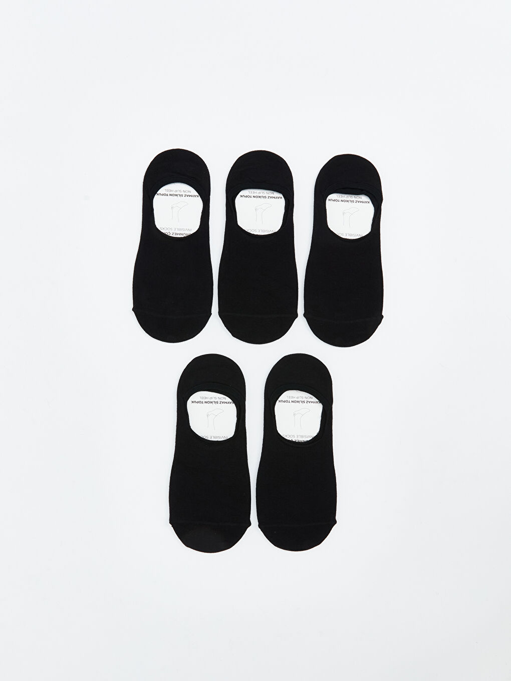 Men's Invisible Socks 5 Pack -S5RF47Z8-HEG