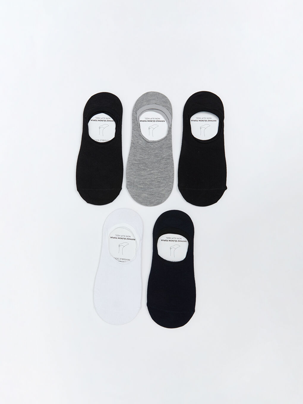 Men's Invisible Socks 5 Pack -S5RF47Z8-K00