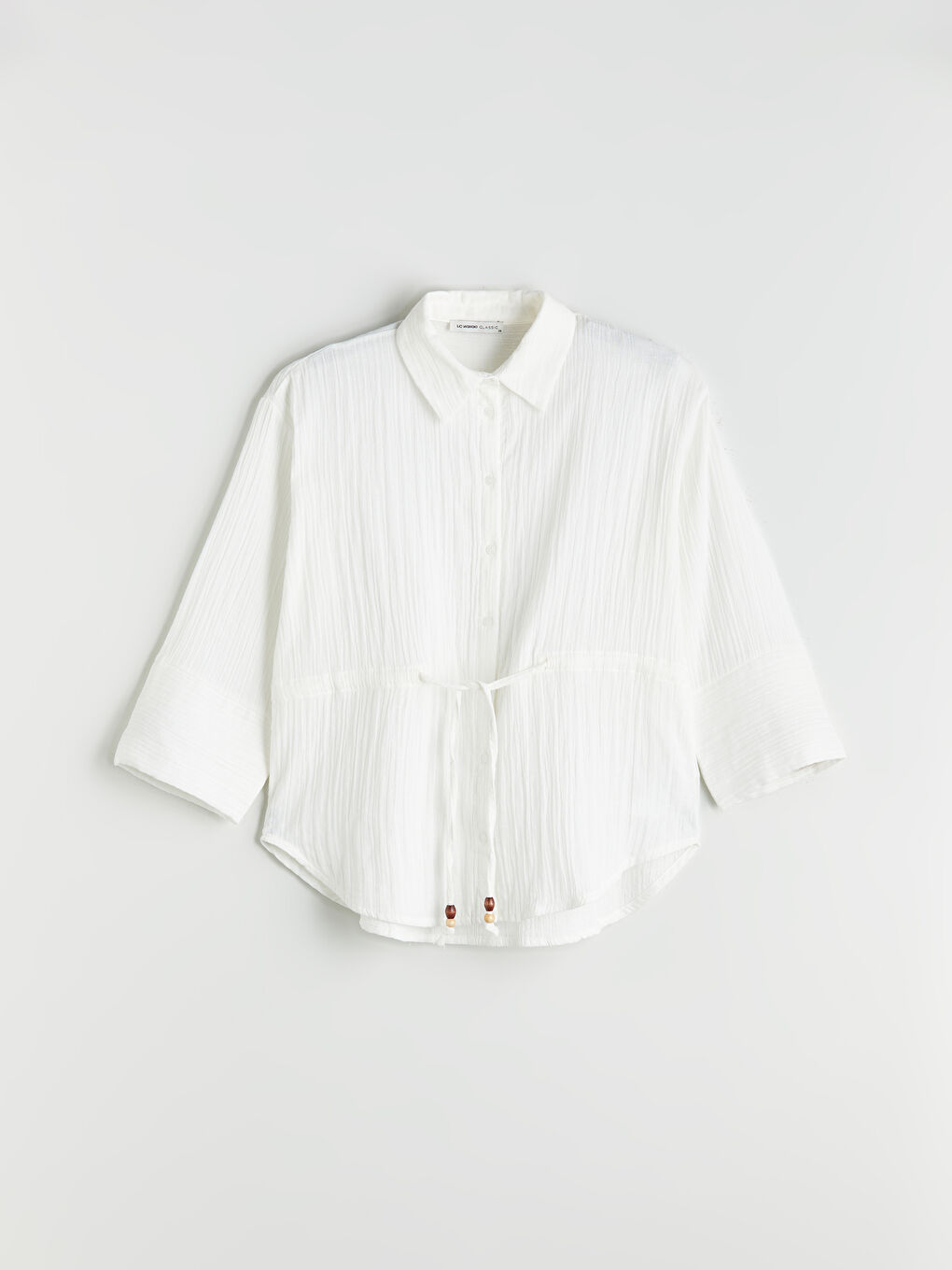 LCWAIKIKI Classic Woman WHITE Shirt -S5RF49Z8-Q6K