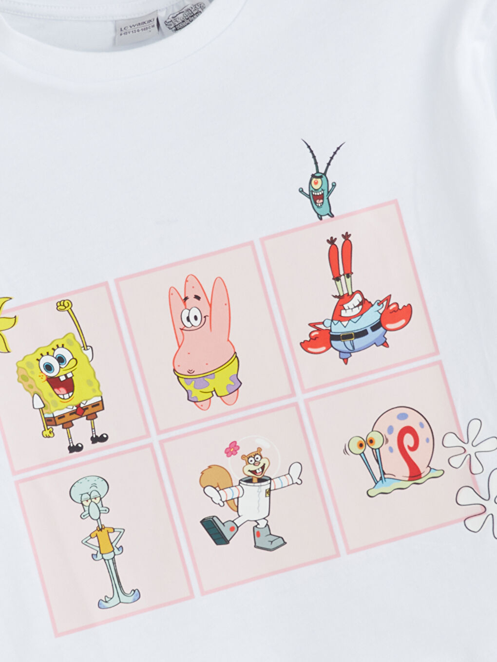 LCW Kids Girl WHITE T-Shirt -S5RF56Z4-Q6K