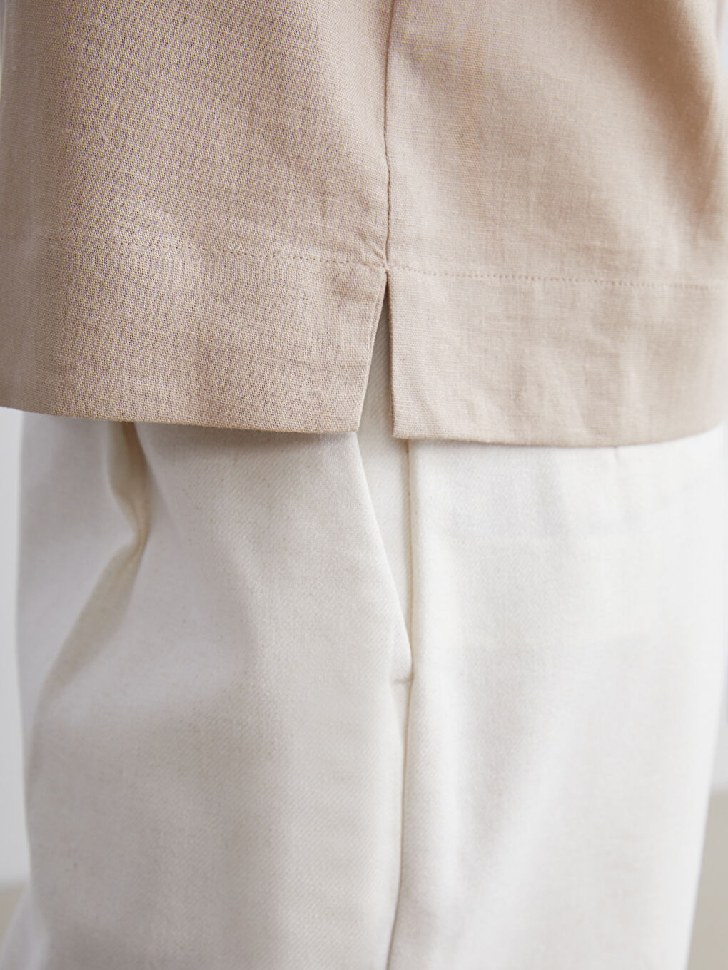 LCWAIKIKI Classic Woman BEIGE Blouse -S5RF76Z8-1D3