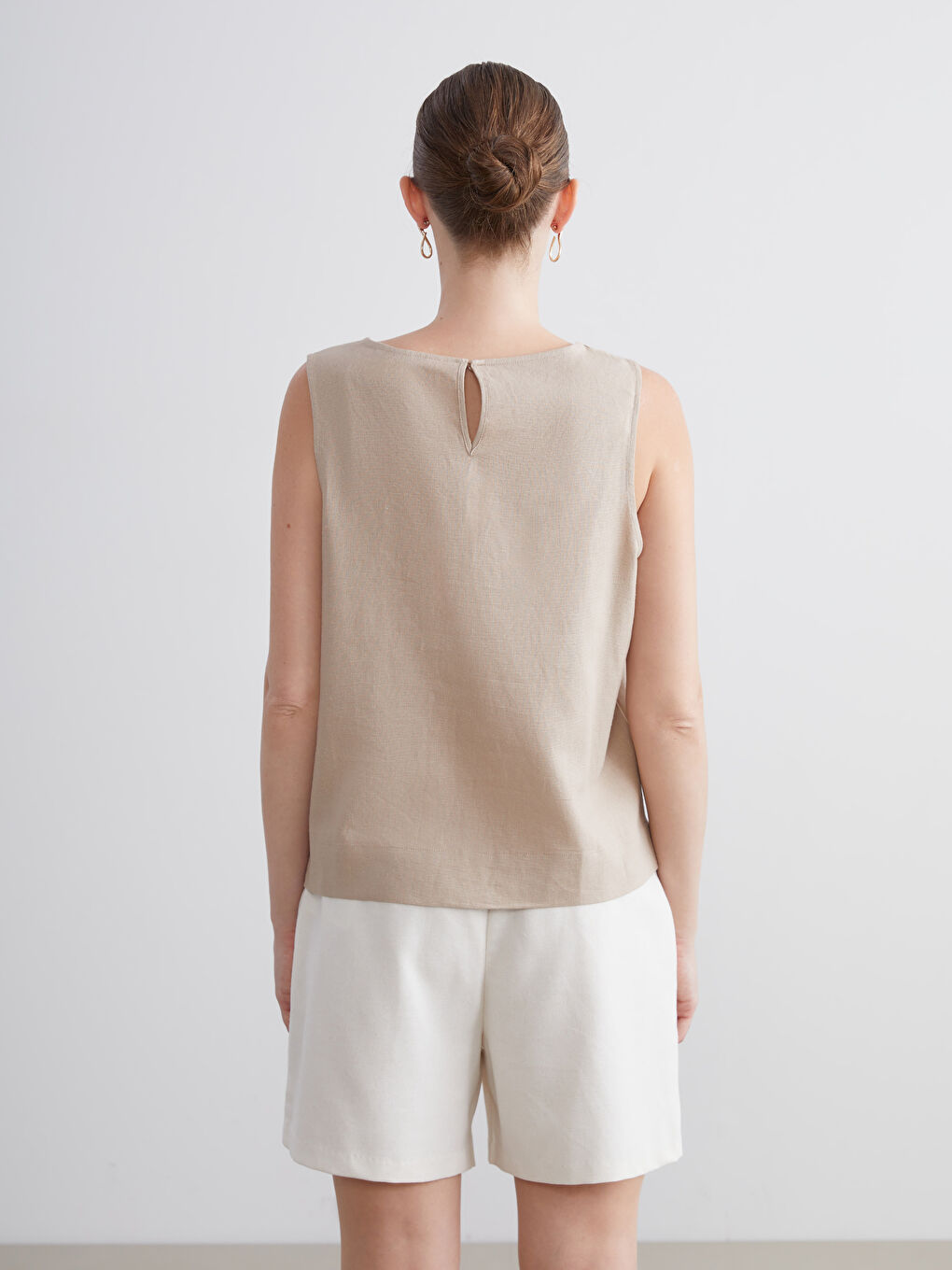 LCWAIKIKI Classic Woman BEIGE Blouse -S5RF76Z8-1D3