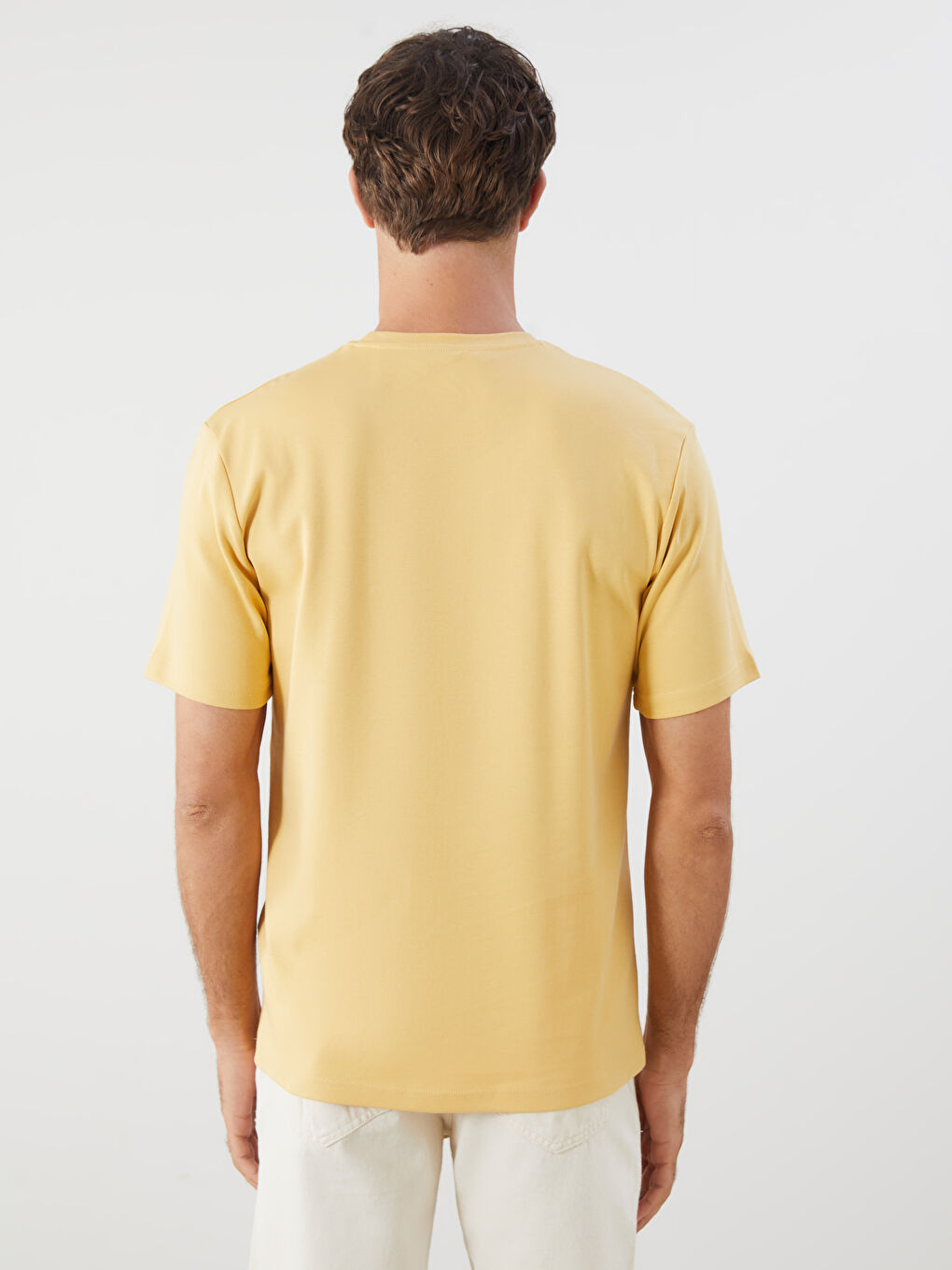LCWAIKIKI Classic Man YELLOW T-Shirt -S5RF89Z8-Z5S