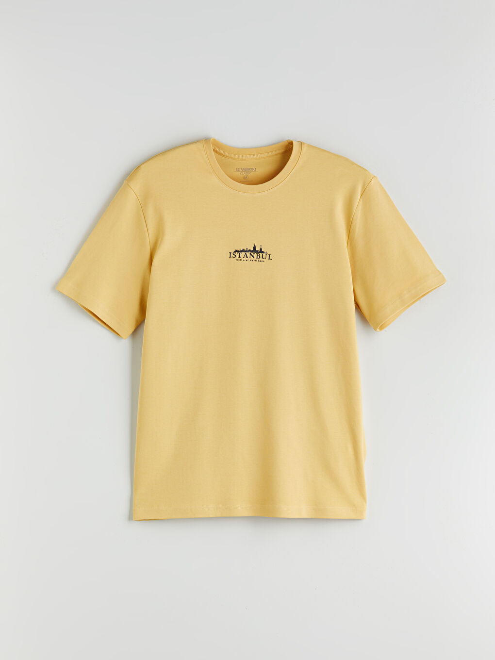 LCWAIKIKI Classic Man YELLOW T-Shirt -S5RF89Z8-Z5S