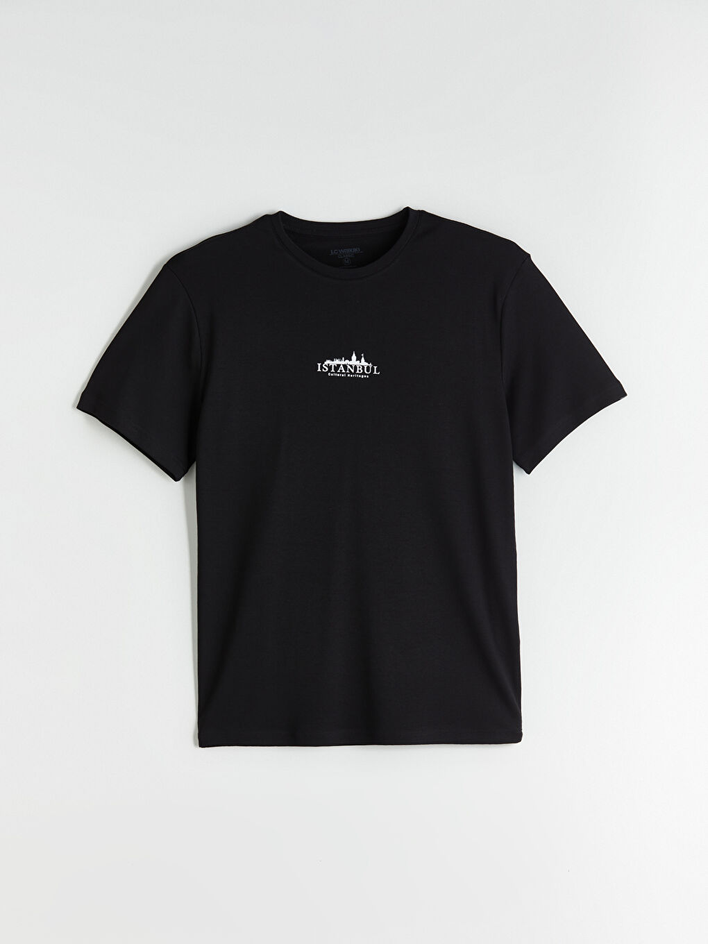 LCWAIKIKI Classic Man BLACK T-Shirt -S5RF89Z8-CVL