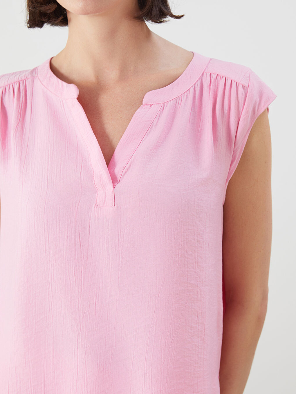 LCWAIKIKI Classic Woman PINK Blouse -S5RF92Z8-FLY