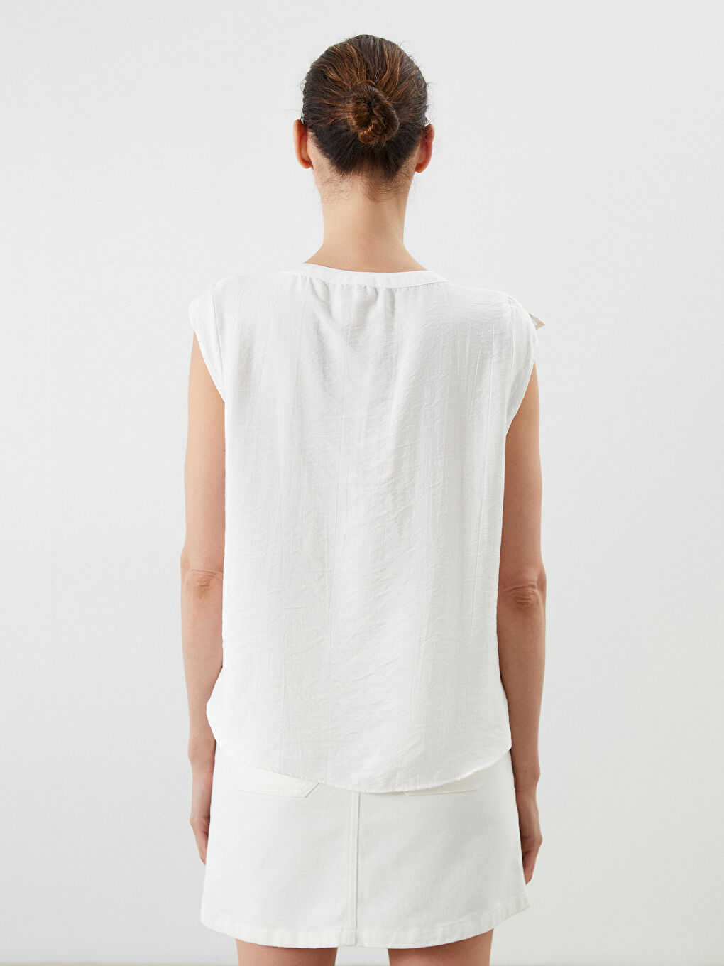 LCWAIKIKI Classic Woman WHITE Blouse -S5RF92Z8-Q6K