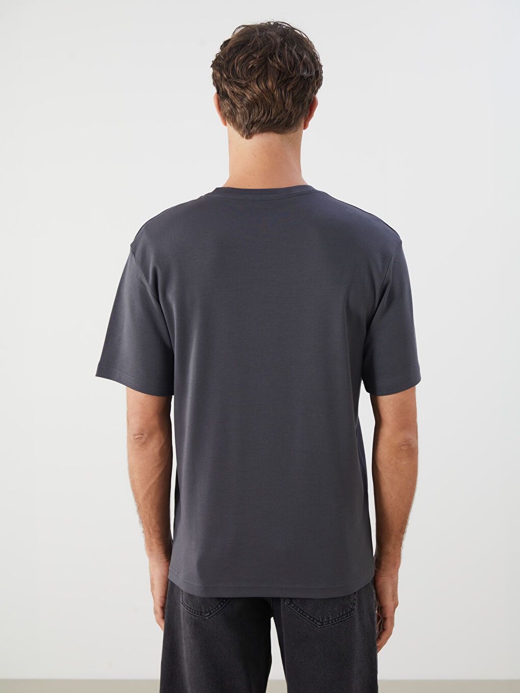 LCWAIKIKI Classic Crew Neck Printed Men's T-Shirt -S5RF97Z8-ZM7
