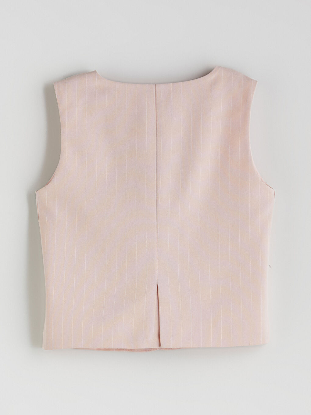 Bej Kız Çocuk Klasik Yelek-5