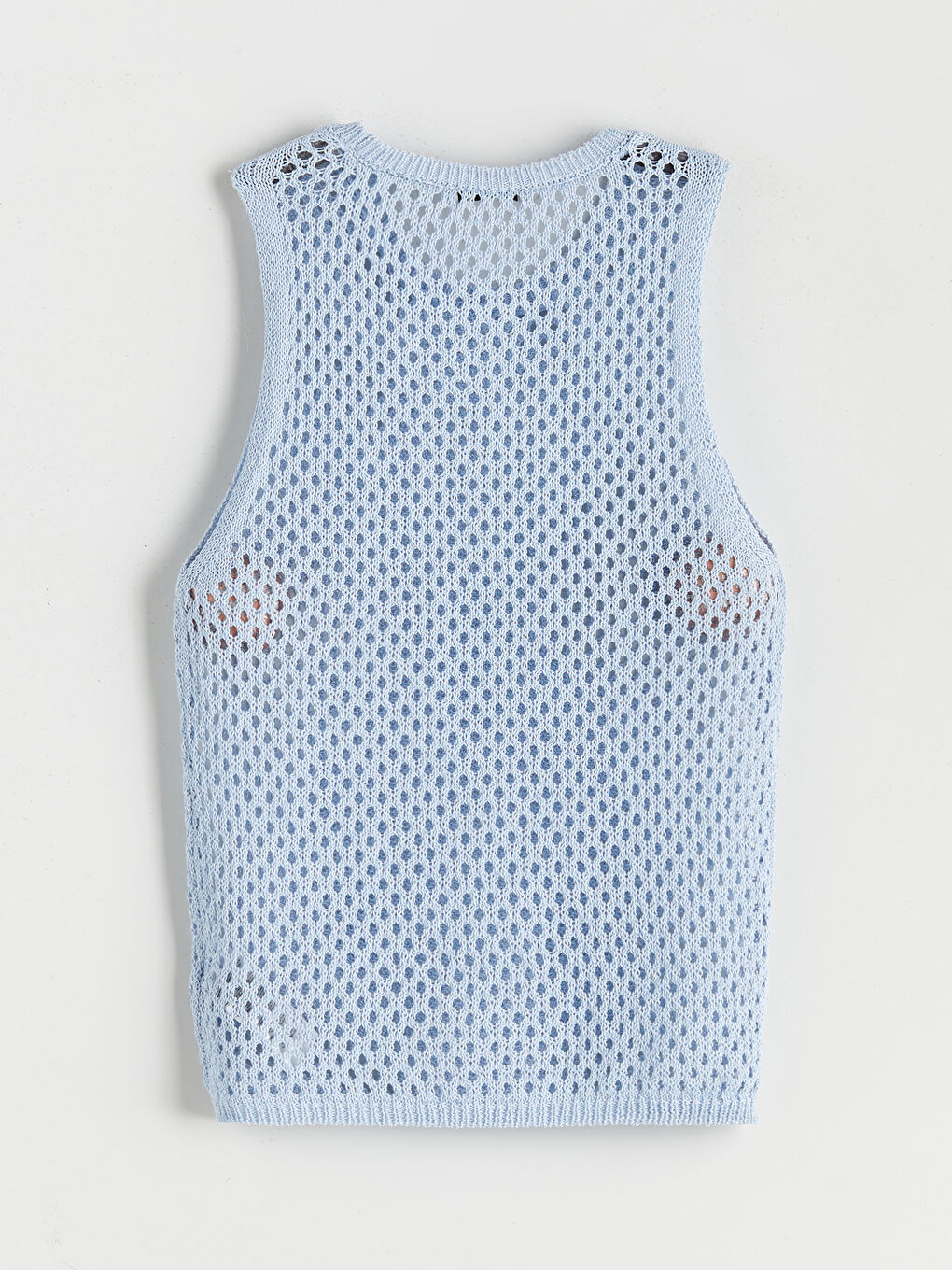 LCW Vision Crew Neck Hole-Knitted Women's Knit Tank Top -S5RG01Z8-DJE