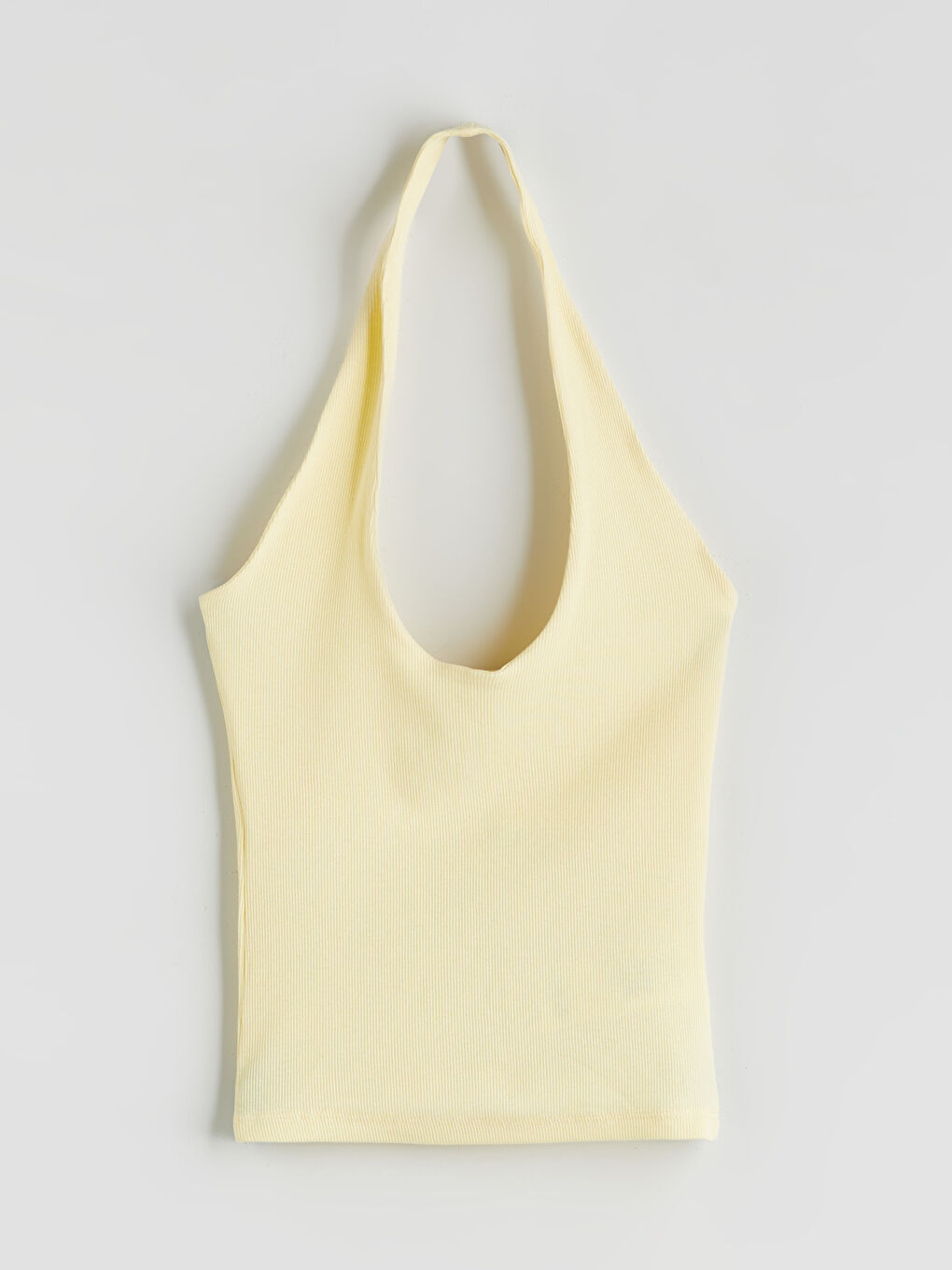 Sarı Halter Yaka Kadın Atlet-4