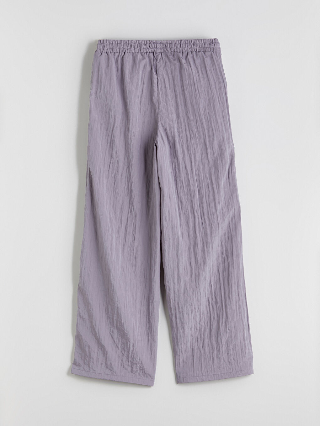 LCWAIKIKI Classic Elasticated Waist Textured Wide Leg Women's Trousers -S5RG04Z8-12B
