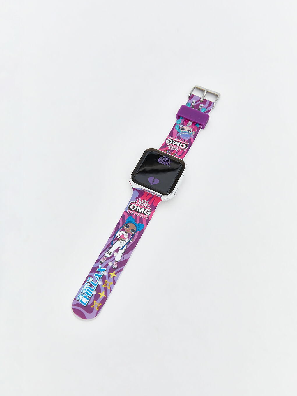 Karışık Lol Lisanslı Kız Çocuk Dijital Kol Saati-1