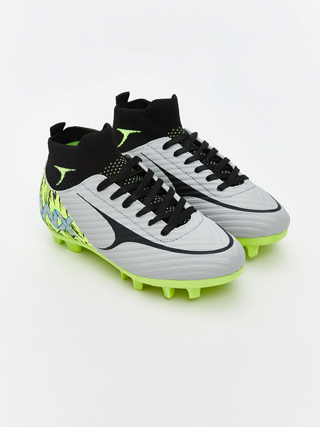 Gri Baskılı Erkek Çocuk Krampon